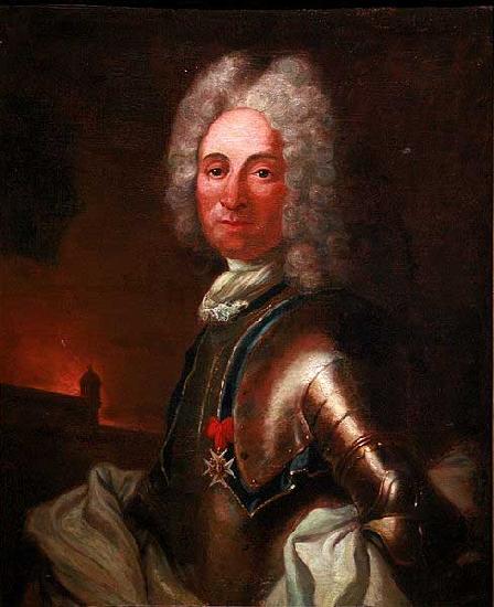 unknow artist Jacques Tarade (1640-1722), director of the fortifications in Alsace from 1693 to 1713 Sweden oil painting art